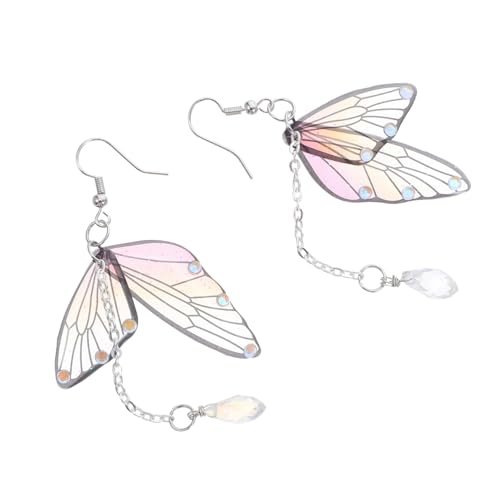 Housoutil Schmetterlingsohrringe Für Damen Mintgrüne Ohrringe Für Damen Tierohrringe Süße Ohrringe Partyohrringe von Housoutil