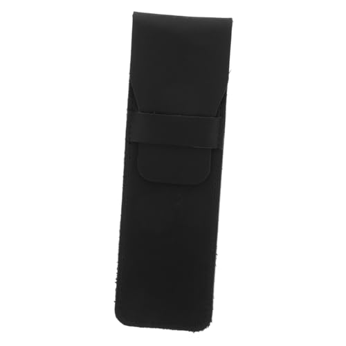 Housoutil Stift -Set -Stiftbeutel Fall Tasche kleines Federmäppchen Stifthalter Briefpapierbeutel Stiftetui für Damen Aufbewahrungsstiftkoffer Stiftspeicher Oberschicht Rindsleder Schwarz Housoutil Stift -Set -Stiftbeutel Fall Tasche kleines Federmäppchen Stifthalter Briefpapierbeutel Stiftetui für Damen Aufbewahrungsstiftkoffer Stiftspeicher Oberschicht Rindsleder Schwarz von Housoutil