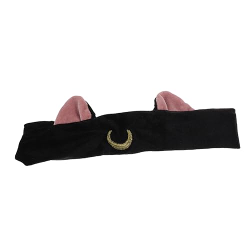 Housoutil Stirnband Mit Katzenohren Makeup Headband Make up Stirnband Gesichtsreinigungsstirnband Make-up-kopfpackung Yoga Haarband Handtuch Turban Ein Bad Nehmen Flanell Tier Damen von Housoutil