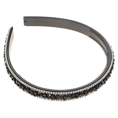 Housoutil Strass-pailletten-stirnband Grünes Stirnband Bandana Für Frauen Strass-stirnband Frauen Kopftuch Strass-haarbänder Für Frauen Schmuck Blitz Braut Strasssteine von Housoutil