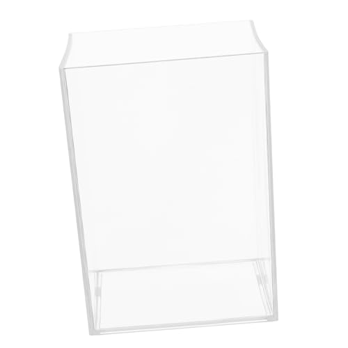 Housoutil Transparenter Marker-Organizer Für Schreibtisch Aus Acryl Lippenstift-Organizer Mit Geräumigem Inneren Bleistifthalter Für Make-up-Pinsel Und Stifthalter Als Kleiner von Housoutil
