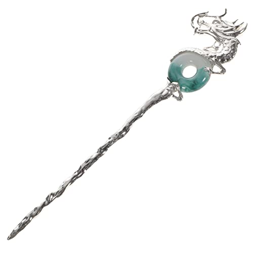 Housoutil Vintage Chinesische Haarnadel Haarstäbchen Für Damen Aus Zinklegierung Und Acryl Retro Haarschmuck Für Lange Haare Stilvolle Haaraccessoires Für Hanfu Und Selbstgemacht Frisuren von Housoutil