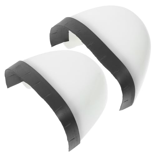 Housoutil Wasserdichter Zehenschutz für Arbeitsschuhe Kunststoff Zehenschutzkappe mit Nagelschutz Labor und Sicherheitskonformer Zehenschutz Stoßfest Komfortabel für Damen und Herren von Housoutil