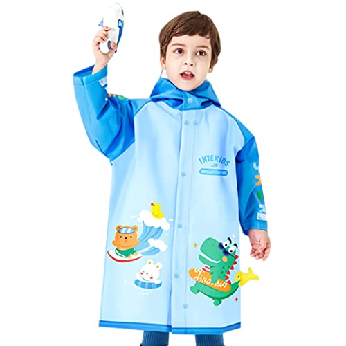 Kinder Regenmäntel Mädchen Jungen Regenponcho wasserdichte Regenjacken Kleinkind Regen Anzug Niedlich 3D Cartoon Regenkleidung 2-12 Jahre von Hovkib