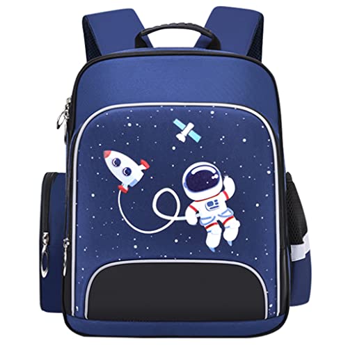 Kinderrucksack, Schulrucksack Jungen Mädchen Kinder Rucksack Raumdruck Schulranzen Teenager Tagesrucksack Reisen Laptop Daypack Lässig Schultasche für 6-12 Jahre von Hovkib