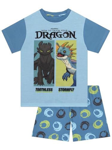 How To Train Your Dragon Schlafanzüge Für Jungen, Toothless Pyjama Schlafanzug Kurz, Dragon Schlafanzug Jungen Für Den Sommer, Blau 134 How To Train Your Dragon Schlafanzüge Für Jungen, Toothless Pyjama Schlafanzug Kurz, Dragon Schlafanzug Jungen Für Den Sommer, Blau 134 von How To Train Your Dragon
