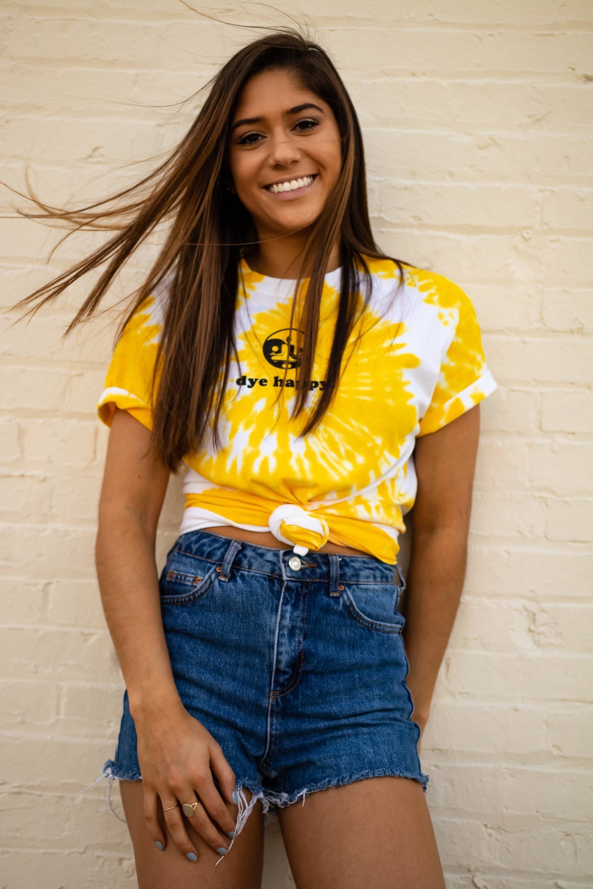 Sunshine Spiral Shirt Sunshine Spiral Shirt von HowToDyeHappy