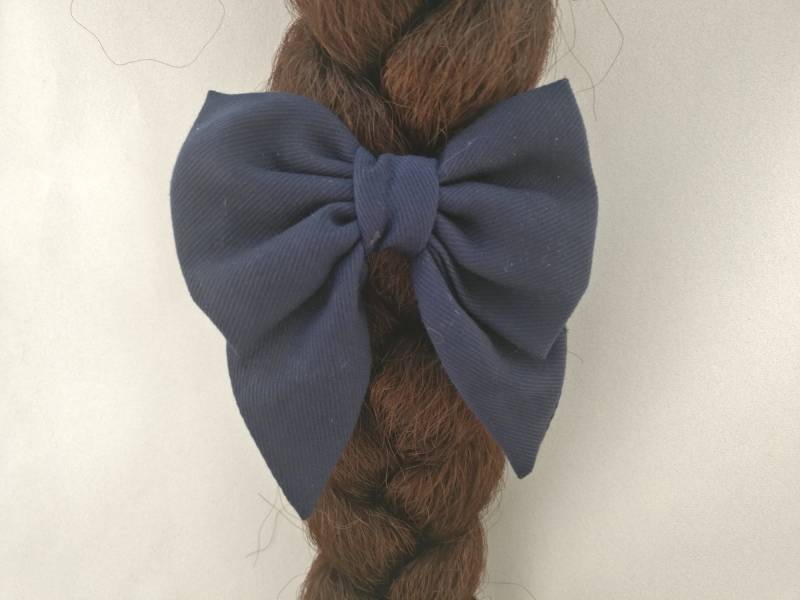 Navy Blau Winzig Sailor Bogen - Ariel Bow von HowVeryFascinating