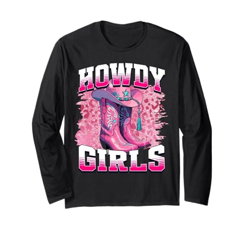 Stiefel Cowboy Western Cowgirl Rosa Leopard Howdy Girls Langarmshirt Stiefel Cowboy Western Cowgirl Rosa Leopard Howdy Girls Langarmshirt von Howdy Girls Boot Cowboy Western Cowgirl