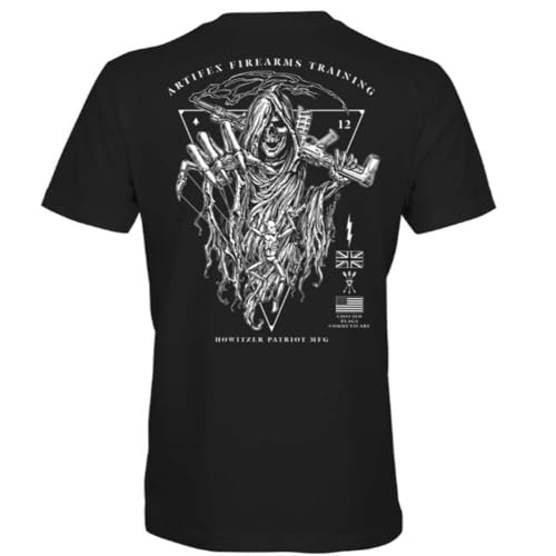 Howitzer Style Herren T-Shirt ARTIFEX Master Military Grunt MFG, Schwarz, L von Howitzer