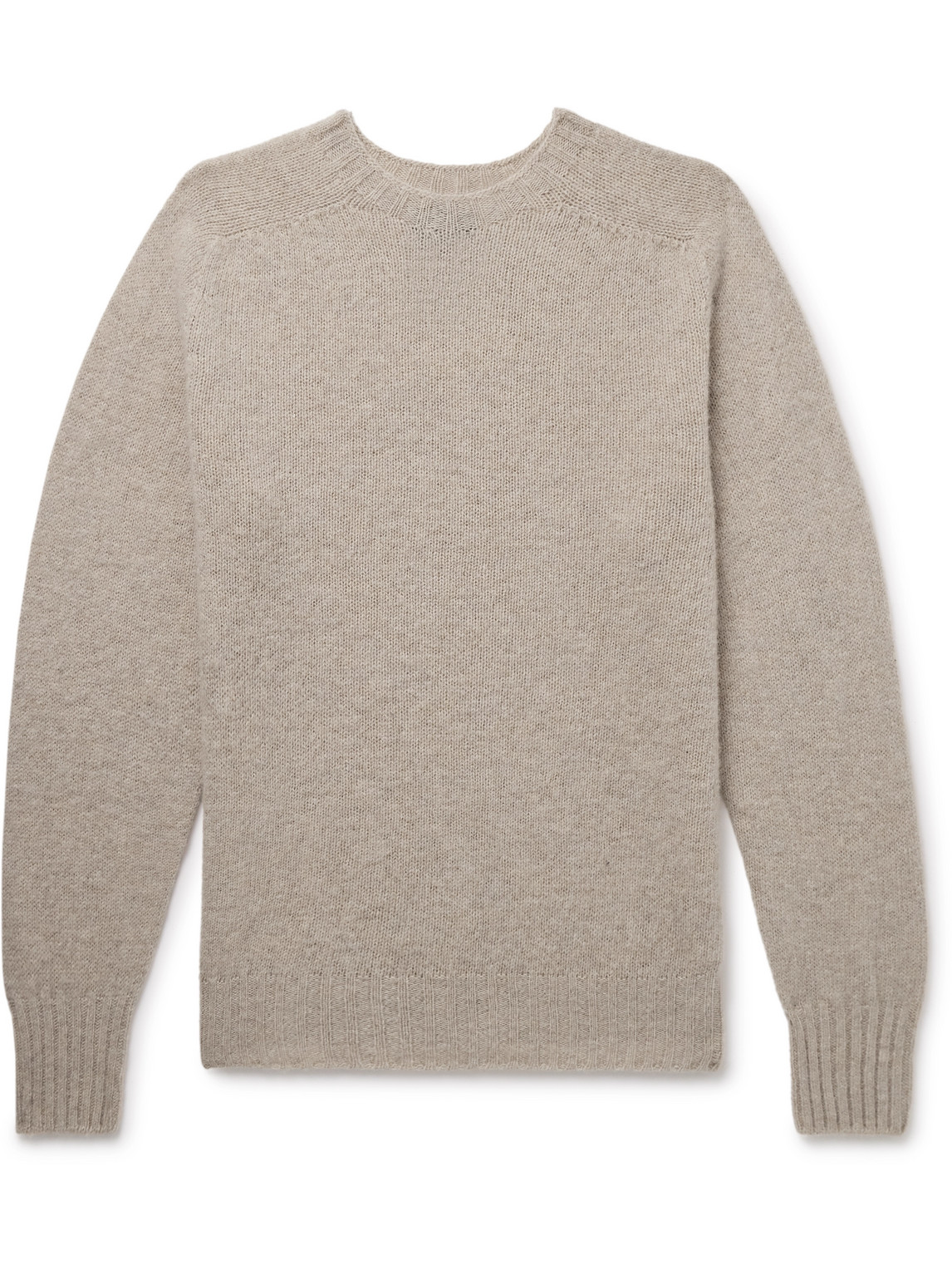 Howlin' - Birth of the Cool Brushed-Wool Sweater - Men - Neutrals - XXL Howlin' - Birth of the Cool Brushed-Wool Sweater - Men - Neutrals - XXL von Howlin'