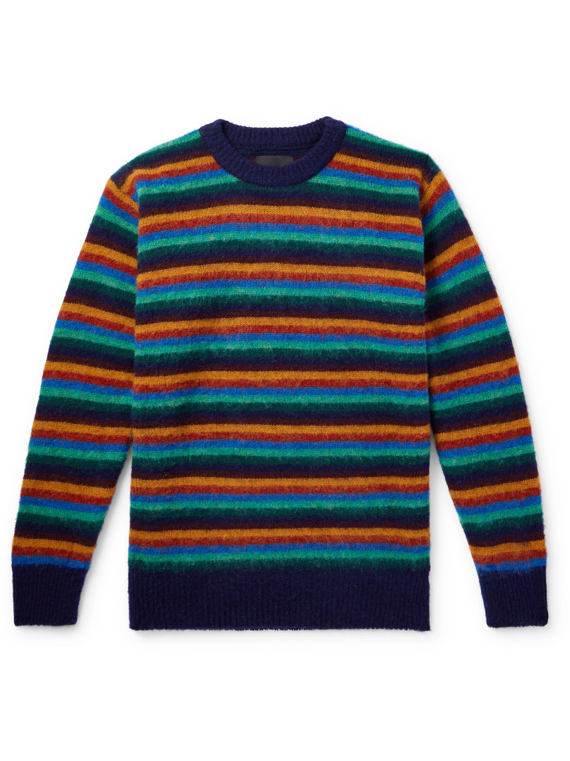 Howlin' - Slow Burner Striped Wool Sweater - Men - Multi - M Howlin' - Slow Burner Striped Wool Sweater - Men - Multi - M von Howlin'