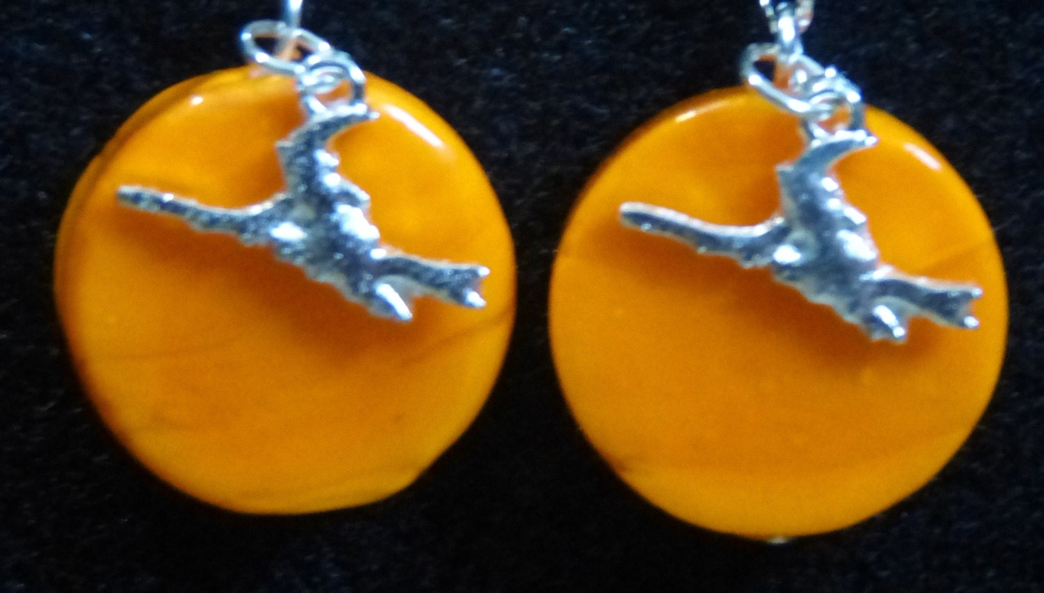 Hexe Mond Ohrringe Hexe Mond Ohrringe von HowlinMoonJewelry