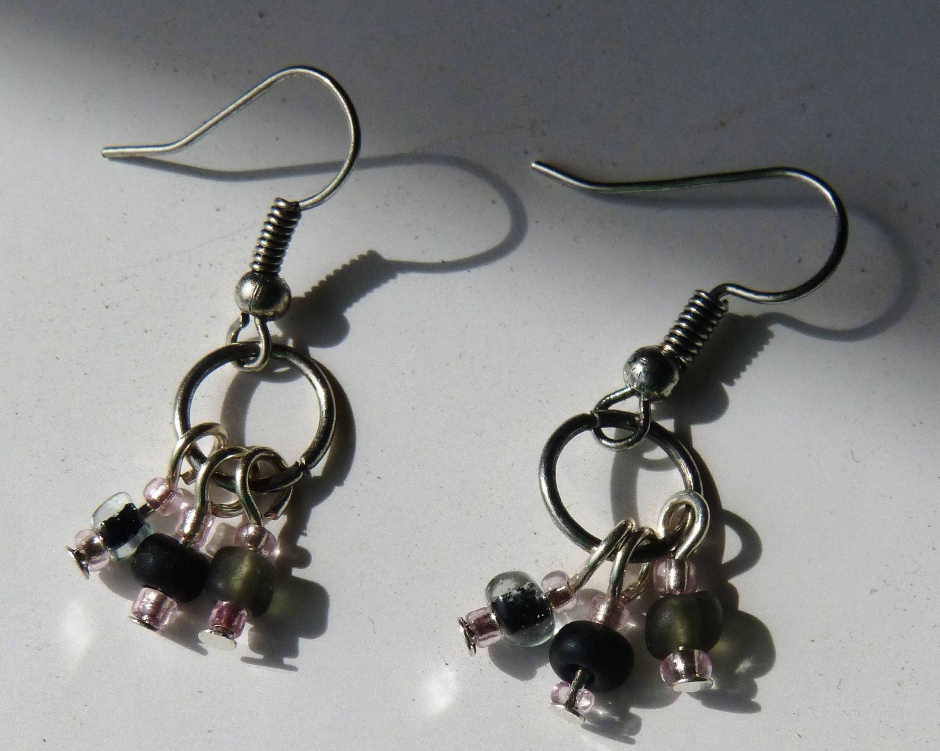 Trio Ohrringe/Handgemachte Baumeln Ohrringe/Perlen Trio Ohrringe/Handgemachte Baumeln Ohrringe/Perlen von HowlinMoonJewelry