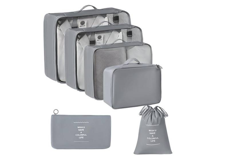 HoyoLee Handels GmbH Kofferorganizer Mehrteiliges Reise-Packset zum Ordnen und Verpacken von Kleidung (6-tlg) von HoyoLee Handels GmbH