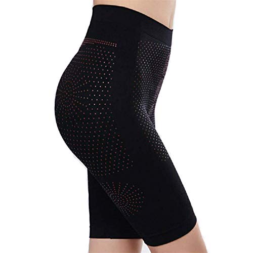 Magnetfeldtherapie Abnehmen Hosen, Frauen Far Infrarot Butt Lifting Shaping Shorts Fettverbrennung Gewichtsverlust Hosen (Schwarz) von Hozora