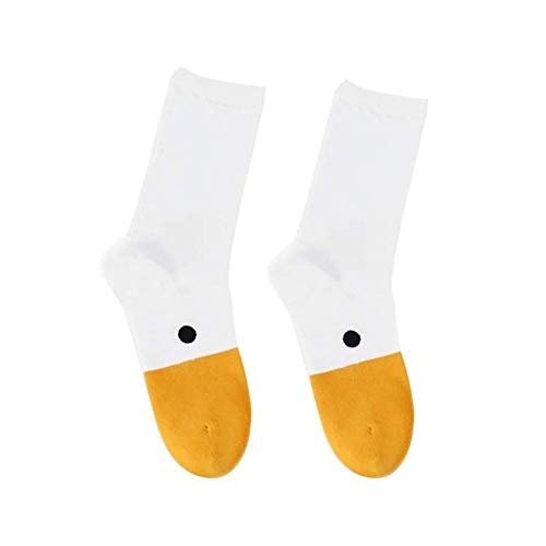 Untitled Goose Game Socks Lustiges Tier Lustige Unisex Casual Cotton Neuheit Goose Head Socks (1 Paar) von Hozora