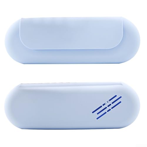 HpLive Magnetische Kosmetiktasche - Wasserdichter Silikon Beauty Organizer für Lippenstifte Grundierung Schmuck(Blue) von HpLive