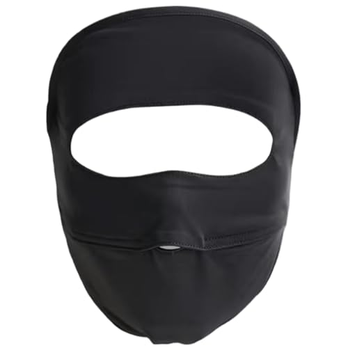 Hperu Sonnenschutzmaske UV -Gesichtsmasken UPF 50+ Gesichtsabdeckung atmungsaktive volle Gesichtsmaske mit belüfteten Löchern ＆ Gummiband schnell trocken waschbarer Gesichtsmaske zum Sonnenschutz von Hperu