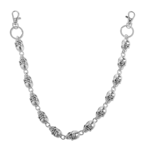 Hpmjz Hose Kette Hip Hop Handtasche Kettes Brieftasche Kette Jeanskette Mode Gothic Punk Hosekette Metall Heavy Duty Brieftasche Kettes für Herren Damen Jeans Brieftaschen DIY Tascheherstellung von Hpmjz