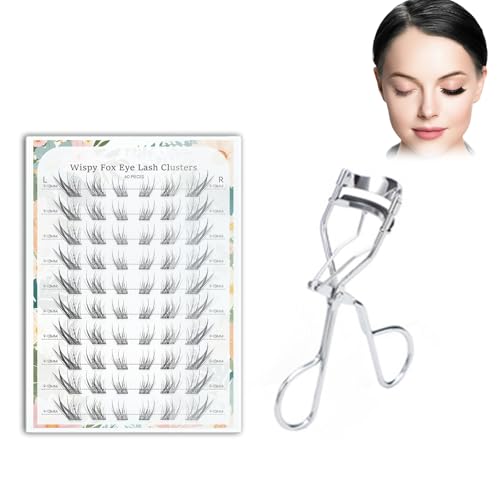 Hppsctink false eyelashes, Natürliche falsche Wimpern und Wimpernzange, Für ein natürliches Augen-Make-up, Künstliche Wimpern für das tägliche, mascara Hppsctink false eyelashes, Natürliche falsche Wimpern und Wimpernzange, Für ein natürliches Augen-Make-up, Künstliche Wimpern für das tägliche, mascara von Hppsctink