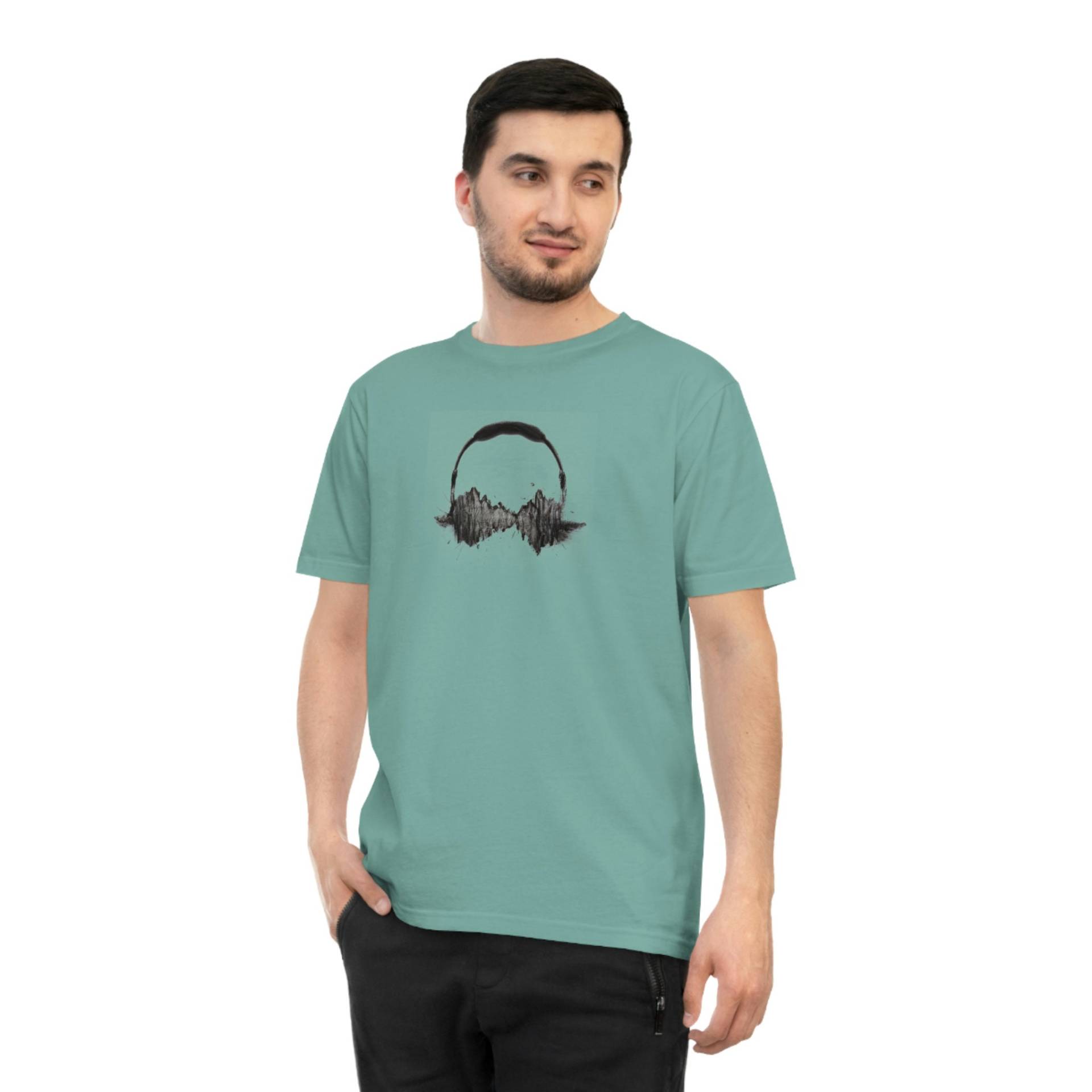 Unisex Classic Jersey T-Shirt "Headphones" Unisex Classic Jersey T-Shirt "Headphones" von HppyGiftsDesigns