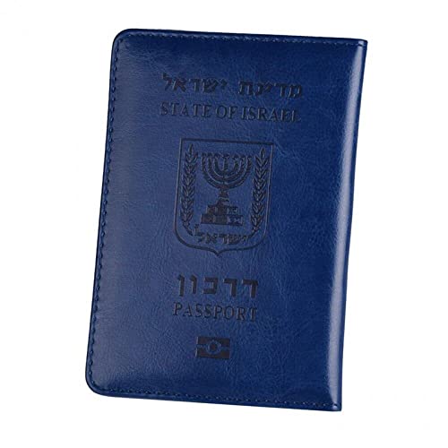 Reise Pu Leder Israel Passabdeckung Hülle Wallet Männer Womens Israeli Kreditkartenhalter Beschützer Hülle von Hrippy