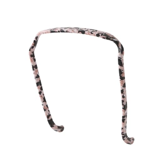 Hrlace 2 Stück Haarreif Sonnenbrille Eckiger Haarreifen Stirnbänder Unsichtbarer Haarreif Kunststoff Headband für Männer Damen Lockiges und Gestyltes Haar für Volume and Style Hair Bunt 1# von Hrlace