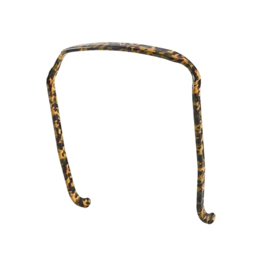 Hrlace 2 Stück Haarreif Sonnenbrille Eckiger Haarreifen Stirnbänder Unsichtbarer Haarreif Kunststoff Headband für Männer Damen Lockiges und Gestyltes Haar für Volume and Style Hair Bunt 5# von Hrlace