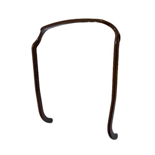 Hrlace 2 Stück Haarreif Sonnenbrille Eckiger Haarreifen Stirnbänder Unsichtbarer Haarreif Kunststoff Headband für Männer Damen Lockiges und Gestyltes Haar für Volume and Style Hair Dunkles Curry von Hrlace