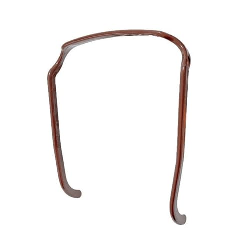 Hrlace 2 Stück Haarreif Sonnenbrille Eckiger Haarreifen Stirnbänder Unsichtbarer Haarreif Kunststoff Headband für Männer Damen Lockiges und Gestyltes Haar für Volume and Style Hair Helles Curry von Hrlace