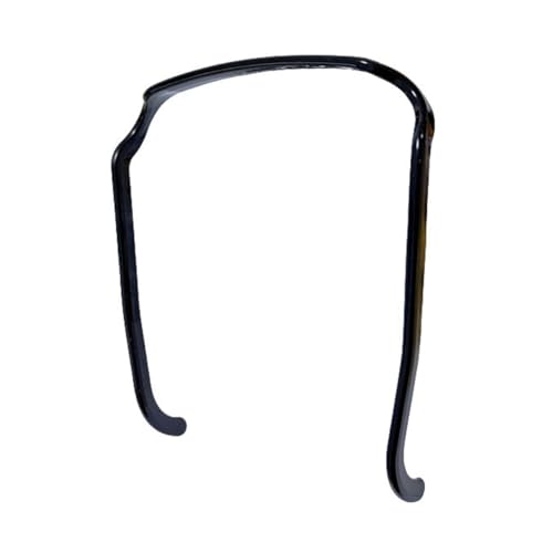 Hrlace 2 Stück Haarreif Sonnenbrille Eckiger Haarreifen Stirnbänder Unsichtbarer Haarreif Kunststoff Headband für Männer Damen Lockiges und Gestyltes Haar für Volume and Style Hair Schwarz von Hrlace