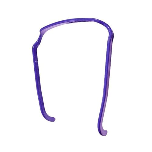 Hrlace 2 Stück Haarreif Sonnenbrille Eckiger Haarreifen Stirnbänder Unsichtbarer Haarreif Kunststoff Headband für Männer Damen Lockiges und Gestyltes Haar für Volume and Style Hair Violett von Hrlace
