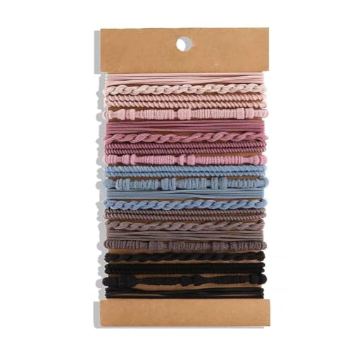 Hrlace 20 Stück Boho Haargummis Elastische-Haargummis Boho-Pferdeschwanzhalter Geflochtene Haargummi Armband Zopf Haarbänder für Frauen Mädchen Dünnes Dickes Mittleres Langes Haar Dunkel Hrlace 20 Stück Boho Haargummis Elastische-Haargummis Boho-Pferdeschwanzhalter Geflochtene Haargummi Armband Zopf Haarbänder für Frauen Mädchen Dünnes Dickes Mittleres Langes Haar Dunkel von Hrlace