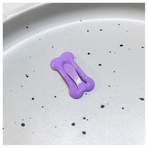 Hrlace 40 Stück Stern Haarspangen Y2K Haarschmuck Bunte Stern-Haarspange Star-Haarclips Mädchen Klein Haarklammern Kinder Niedlichen Haar Clips Hair-Accessories für Damen Knochen Violett von Hrlace