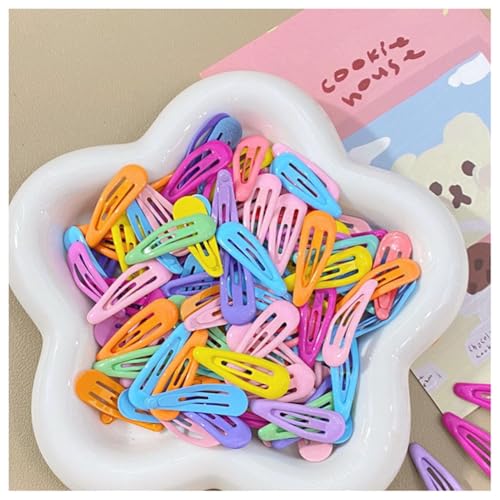 Hrlace 40 Stück Stern Haarspangen Y2K Haarschmuck Bunte Stern-Haarspange Star-Haarclips Mädchen Klein Haarklammern Kinder Niedlichen Haar Clips Hair-Accessories für Damen Tropfen 3cm Mix von Hrlace