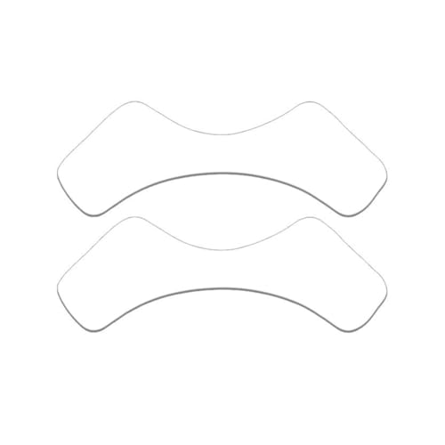 Hrlace Anti Falten Pads Gesicht Brust Hals Silikon-Pads Wiederverwendbar Stirn Augenfältchen Patch Augenpad Anti-Falten Pad für Frauen Mädchen Glätten Hautpflege 1 Paar Lippenpflaster von Hrlace