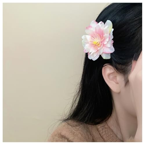 Hrlace Blumen Haarspangen Damen Blumen-Haarklammer Bohemian Haarclip Hawaii Haarklammern künstliche Blume Rutschfeste Haarnadeln Haarschmuck für Mädchen Frauen Strand Hochzeit Party 11# von Hrlace