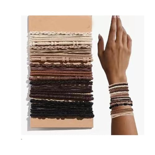 Hrlace Boho Haargummis Armband Mädchen Pferdeschwanzhalter Elastische Boho Armbänder Haargummis Niedliche Stretch Accessoires für Damen Frauen Dickes Dünnes Mittellanges Langes Haar 10# 20 Stück Hrlace Boho Haargummis Armband Mädchen Pferdeschwanzhalter Elastische Boho Armbänder Haargummis Niedliche Stretch Accessoires für Damen Frauen Dickes Dünnes Mittellanges Langes Haar 10# 20 Stück von Hrlace