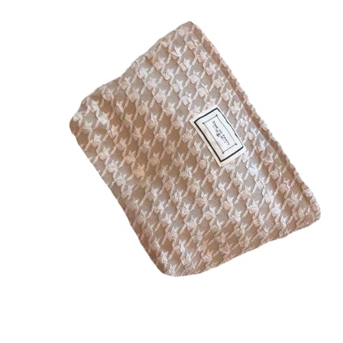 Hrlace Kulturtasche Tragbare Kosmetiktasche Multifunktionaler Reisen Kulturbeutel Makeup Tasche mit Reißverschluss aus weichem Baumwollmaterial Taschen Organizer für Damen Mädchen 9# von Hrlace