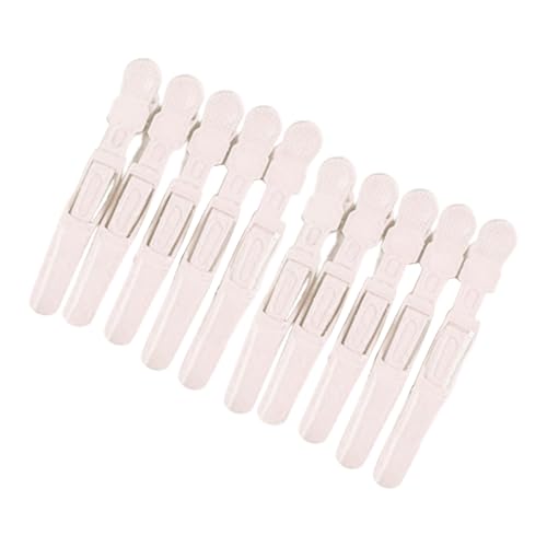 10 Set Schnitthaarclip Krokodila Haarstift Salon Haarschlitten Haarzubehör Für Frauen Mädchen Teenager Pleochroic von Hrtyvhin