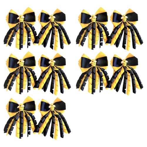 10pcs Bowknot Hair Accessoire Stylish Bowknot Haare Barrette Haar Ornament Elegante Haarclips Auffällige Haarnadel Für Mädchen von Hrtyvhin