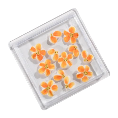 12 Stücke Harz Rose Camellia Nails Charme Einzigartige Stile 3d Nägel Accesories Maniküre Nägel Kunst Für Frauen Und Mädchen von Hrtyvhin