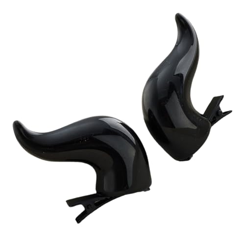 1Pair Devil Horn Haarclip Für Erwachsene Kinder Rollenspiel Kostüm Haarnadel Halloween Themen Party Kopfstück Cosplay Barrette Barrette von Hrtyvhin