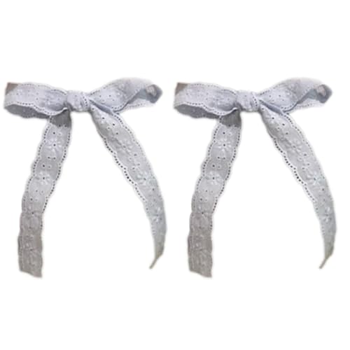 1pc/2pcs Haarclip Für Heißes Mädchen Spitze Französischer Stil Bowknot Form Haare Barrettes Pferdeschwanz Haar Barrettes Für Teenager Mädchen von Hrtyvhin