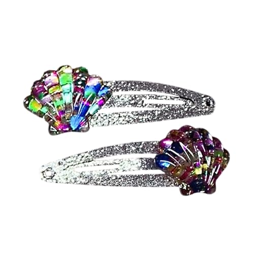 2pcs Glänzt Haarclip Mit Blumen Und Kuchen Design Haarnadel Cartoon Kinderhaarschmuck Für Die Tägliche Verschleiß Von Mädchen von Hrtyvhin