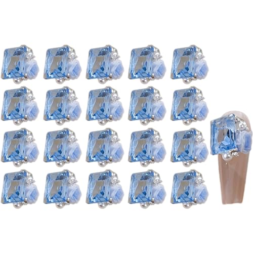 4 Stück Strasssteine Kristall Multi-Form Nägel Kunst Nägel Kunst Strasssteine für Frauen von Hrtyvhin