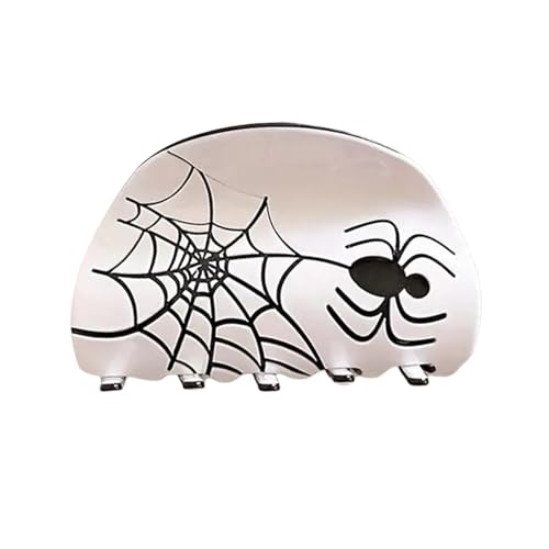 Auffällige Schwarze Spinnen Haarklemme Acetat Haarclip Kostüm Accessoire Für Halloween Feierlichkeiten Und Themenveranstaltungen von Hrtyvhin