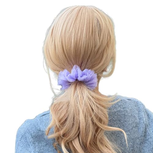 Bequeme Rosenritzungen Für Frauen Große Elastische Haarbänder Französische Haare Knackige Bobbles Weiche Haarzubehör von Hrtyvhin