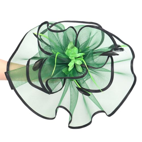 Blumenfaszinator Haarclip Für Teaparty Frauen Faszinator Hair Pin Kirche Kopfbedeckung Party Kostüm Kopfbedeckung von Hrtyvhin